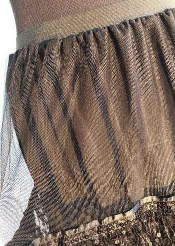 Siyah payet etek - Görsel 10