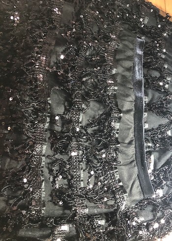 Siyah payet etek - Görsel 2