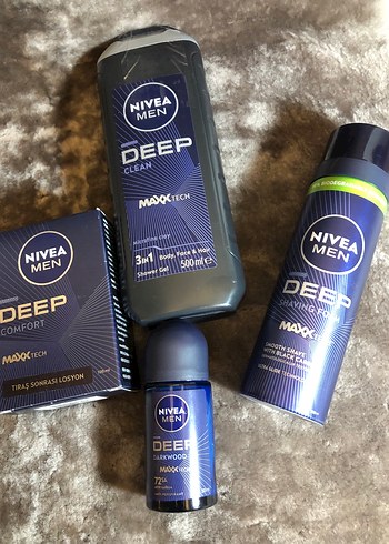 Nivea Men Deep Bakım Seti - Görsel 2