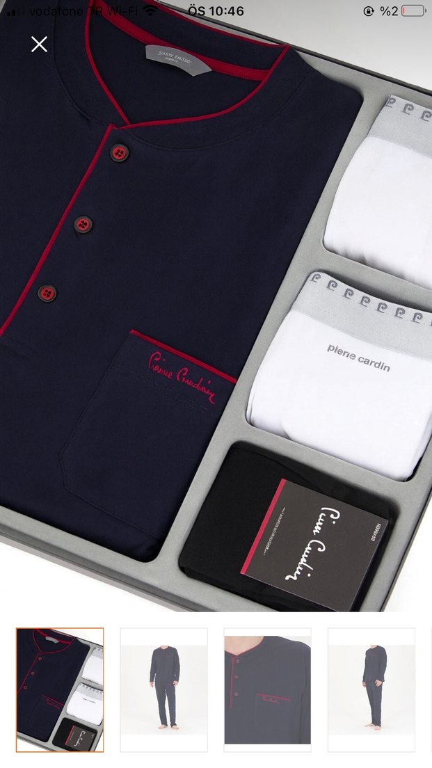 Pierre Cardin Erkek Pijama Takımı - Görsel 5