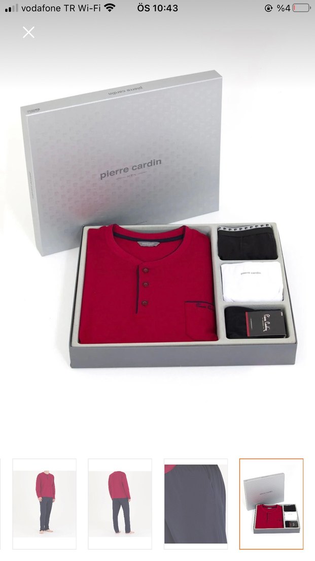 Pierre Cardin Erkek Pijama Takımı - Görsel 2