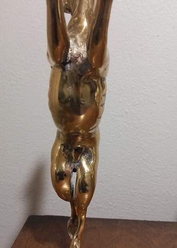 iran isfahan işi dev boy köpek heykeli - Görsel 3