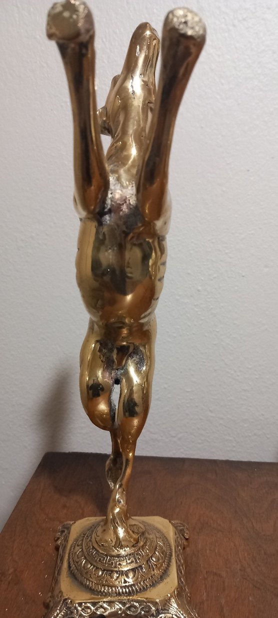 iran isfahan işi dev boy köpek heykeli - Görsel 3