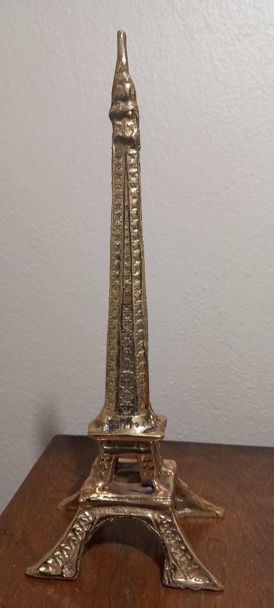 iran isfahan işi Parlak Altın prinç Eyfel Kulesi - Görsel 3