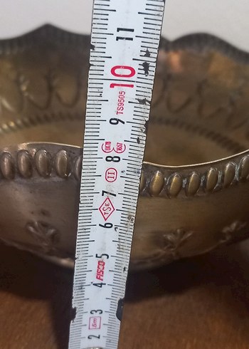 Eski Avrupa Parlak Altın Renkli prinç sunumluk - Görsel 7