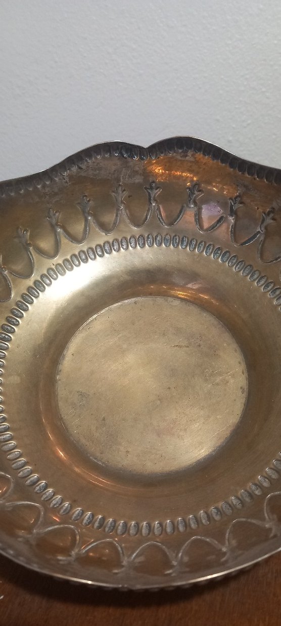 Eski Avrupa Parlak Altın Renkli prinç sunumluk - Görsel 4