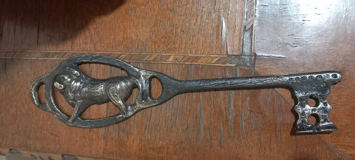 aslan figürlü prinç anahtar - Görsel 3