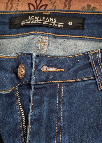 LC Waikiki likralı skinny Lacivert Kadın Kot Pantolon