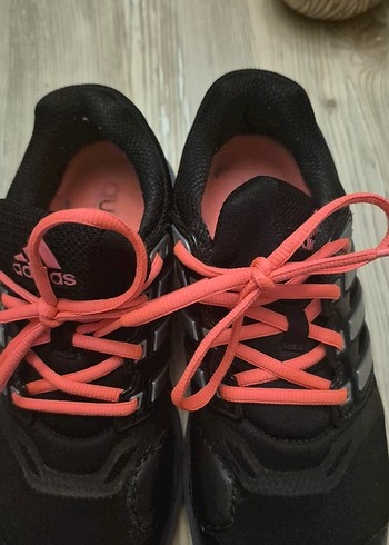 Adidas Kadın adidas 39,5 Pembe Çizgili Elastik Spor Ayakkabı