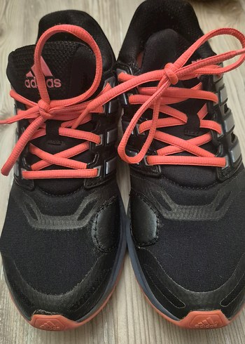 Kadın adidas 39,5 Pembe Çizgili Elastik Spor Ayakkabı