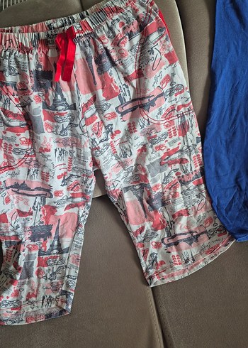 2 li: midi boy alt pijama ve tayt - Görsel 2