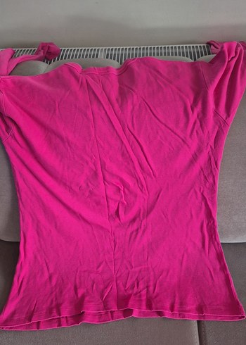 xl Beden pembe Renk xl Uzun Kollu Pembe Spor Kadın Tişörtü