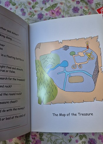 Beden Renk ingilizce Treasure Island Çocuk Kitabı