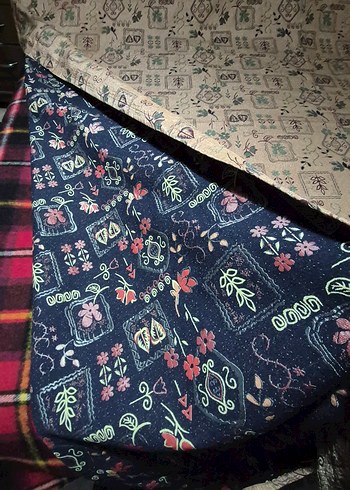 Pastel renklerde Desenli çok amaçlı  Örtü 2m*2.65m - Görsel 4