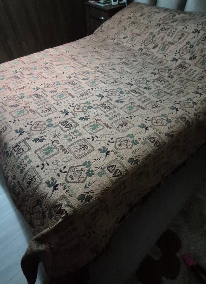 Pastel renklerde Desenli çok amaçlı  Örtü 2m*2.65m - Görsel 2