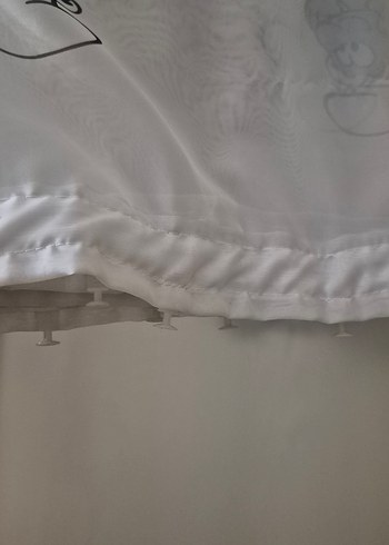 180 en 165 boy şirinler temalı çocuk odası Perde - Görsel 2