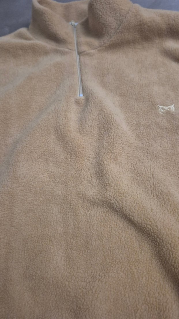 Bej Yumuşak çocuk Polar Sweatshirt - Görsel 2