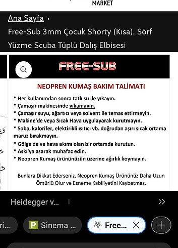 Diğer Cocuk wet suit dalış elbisesi