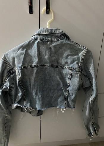 Crop kot ceket - Görsel 2