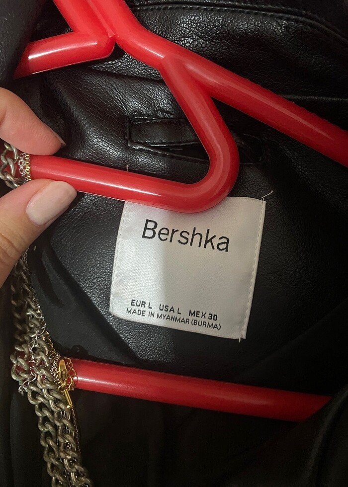 Bershka Deri Ceket - Görsel 5
