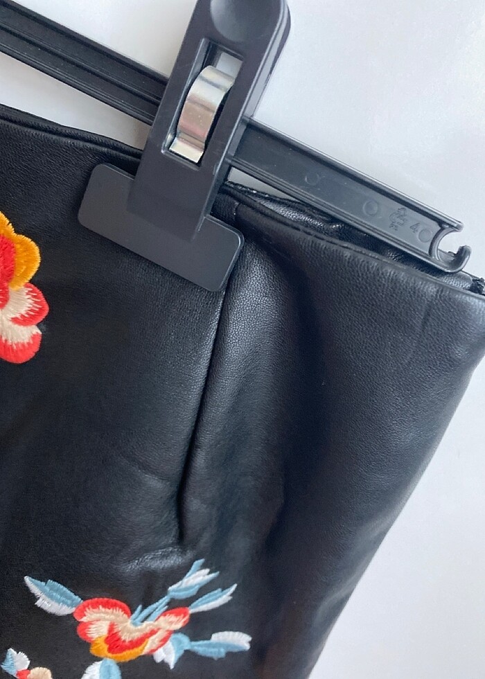 Deri Mini Etek - Görsel 3