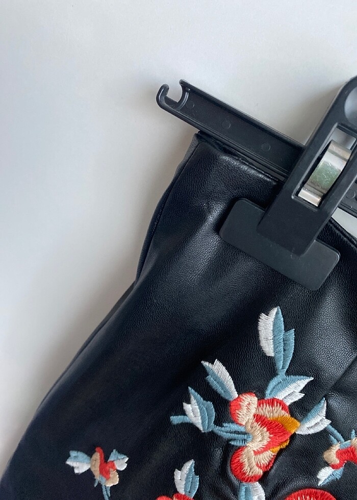 Deri Mini Etek - Görsel 4