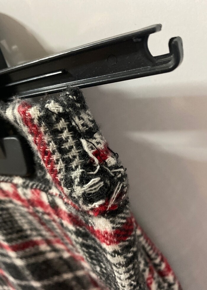 Ekose Kışlık Etek - Görsel 2