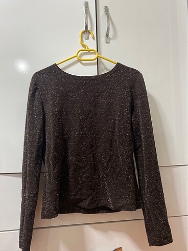 SATILDI Simli Bluz - Görsel 4