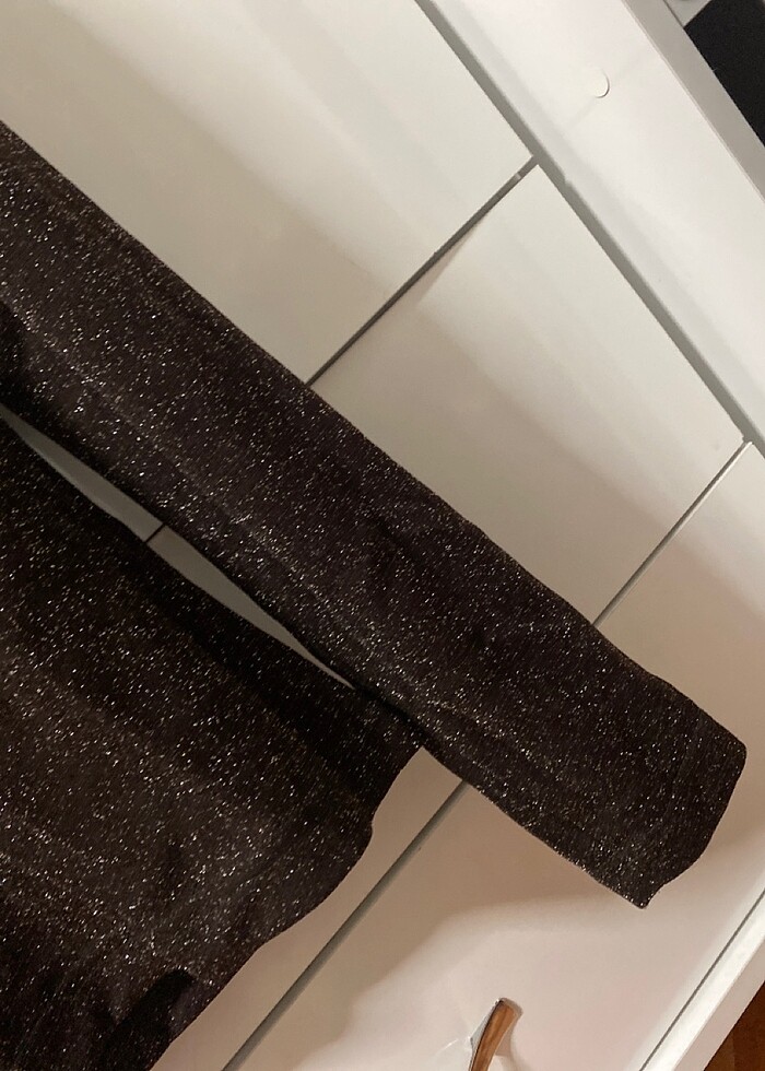 SATILDI Simli Bluz - Görsel 5