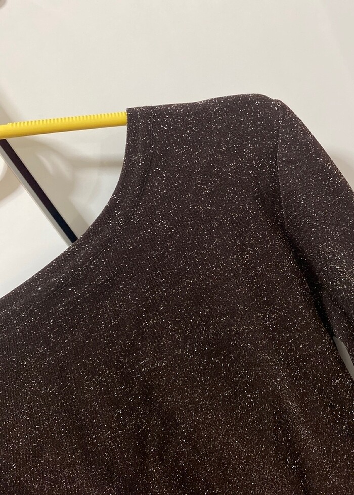 SATILDI Simli Bluz - Görsel 2