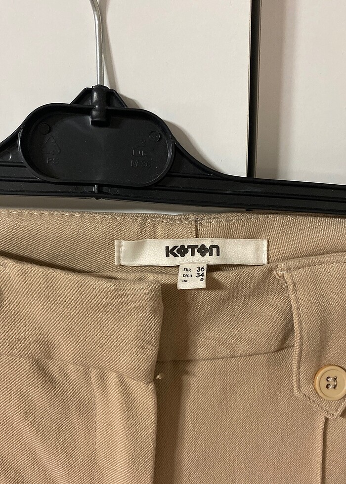 Koton Nervür Detaylı Flare Pantolon - Görsel 2