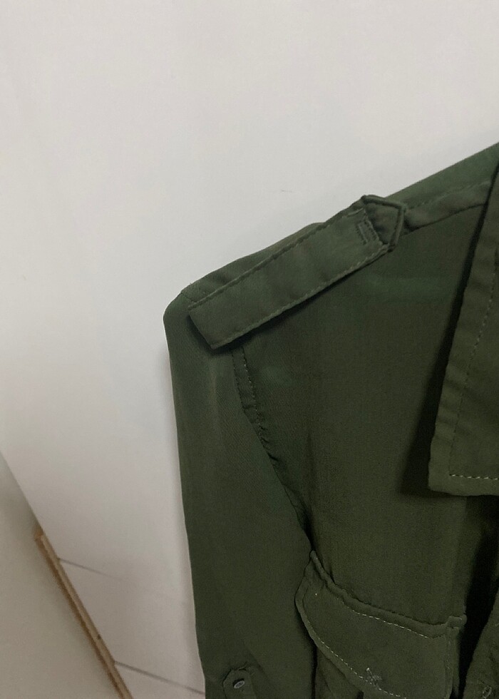 Bershka Şifon Gömlek - Görsel 4