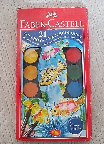 FABER CASTEL 21Lİ SULUBOYA