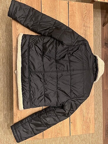 Stradivarius Suni içi kürk biker ceket
