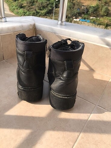 38 Beden siyah Renk kadın scooter bot