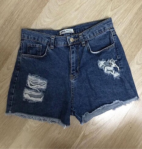 kadın kot şort jean