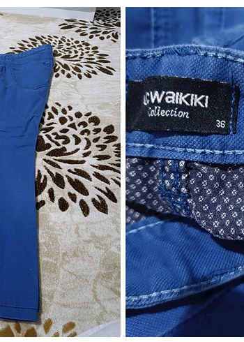 Erkek Mavi Denim Rahat Kesim Pantolon - Görsel 2