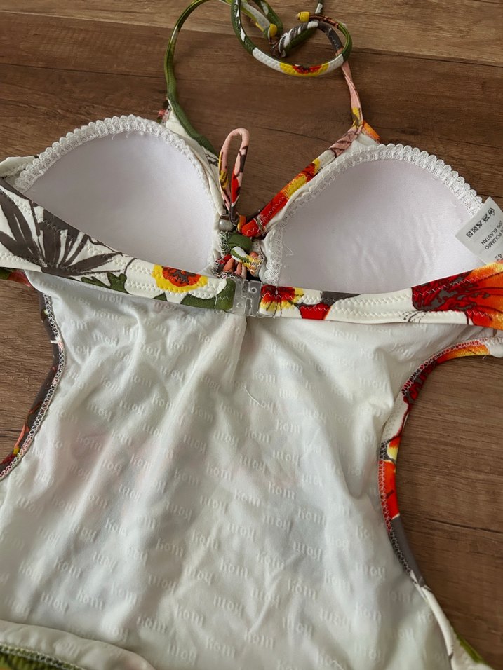 Kom Çiçek Desenli Mayokini - Görsel 4