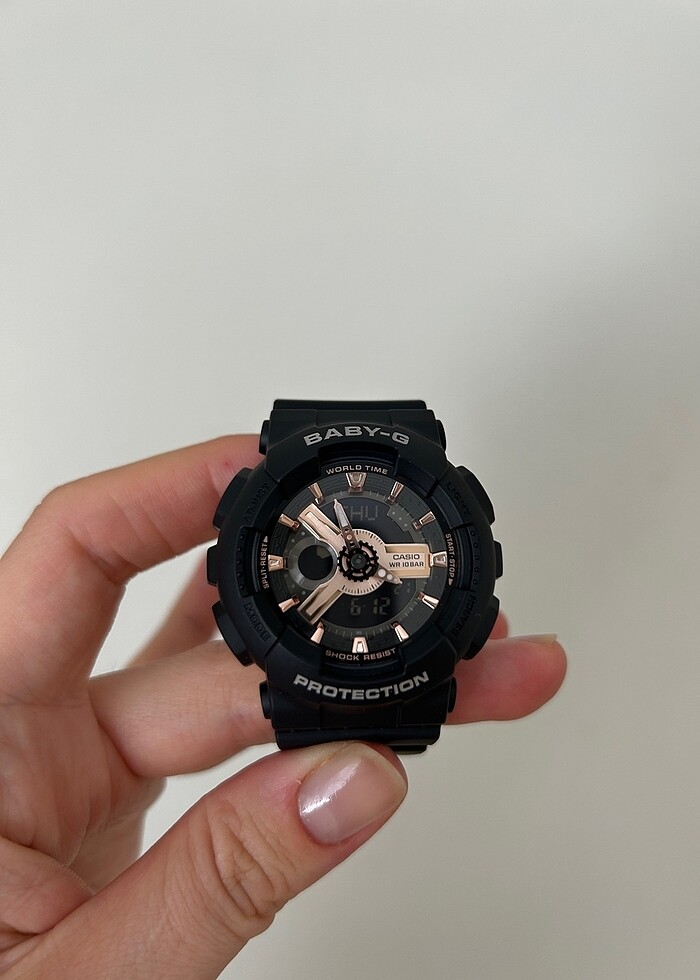 Casio Baby G World Time Analog Dijital Saat - Görsel 3