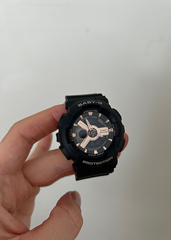 Casio Baby G World Time Analog Dijital Saat - Görsel 4