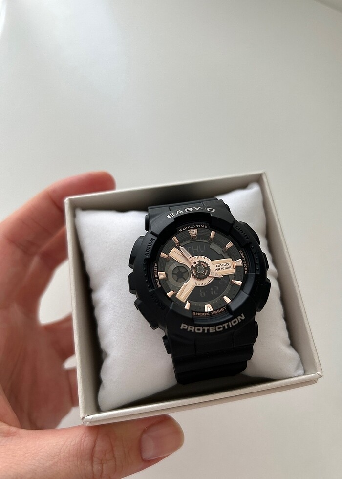 Casio Baby G World Time Analog Dijital Saat - Görsel 2