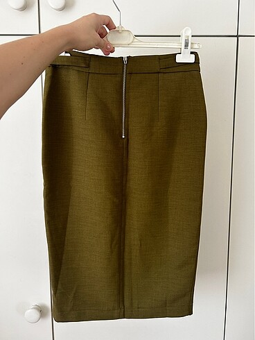 Yırtmaçlı kalem etek - Görsel 5