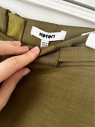 Yırtmaçlı kalem etek - Görsel 4