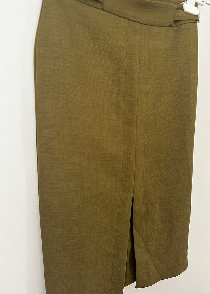 Yırtmaçlı kalem etek - Görsel 2