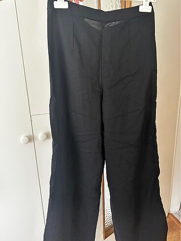 H&M keten pantalon - Görsel 7