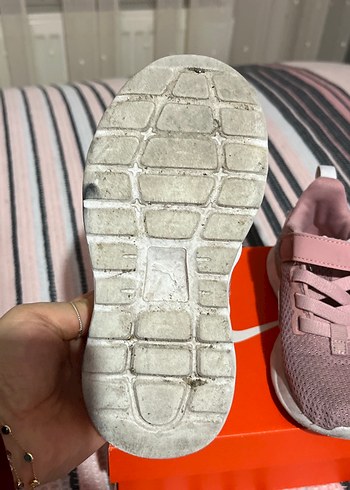 Kız Çocuk Pembe Cırt Cırtlı Spor Ayakkabı - Görsel 2