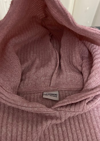 Pembe Triko Kız çocuk Takımı Kapüşonlu - Görsel 4