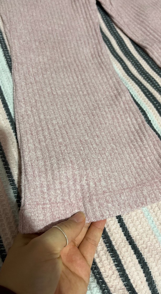 Pembe Triko Kız çocuk Takımı Kapüşonlu - Görsel 5