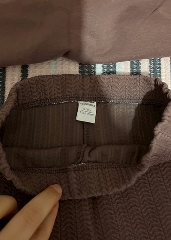 Dantel Yakalı Kahverengi Kız çocuk Takımı - Görsel 6