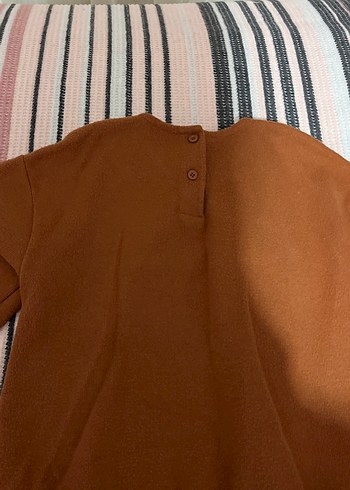 Kahverengi Uzun Kollu Kız çocuk Takımı - Görsel 7